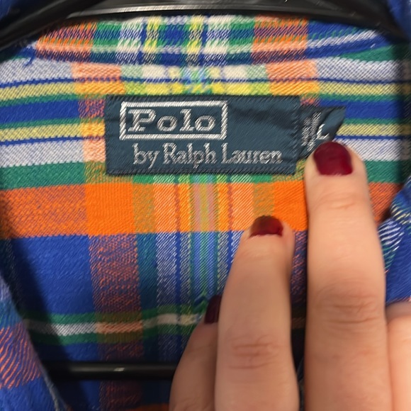 VTG Western Polo Pearl Snap button down - Picture 5 of 7